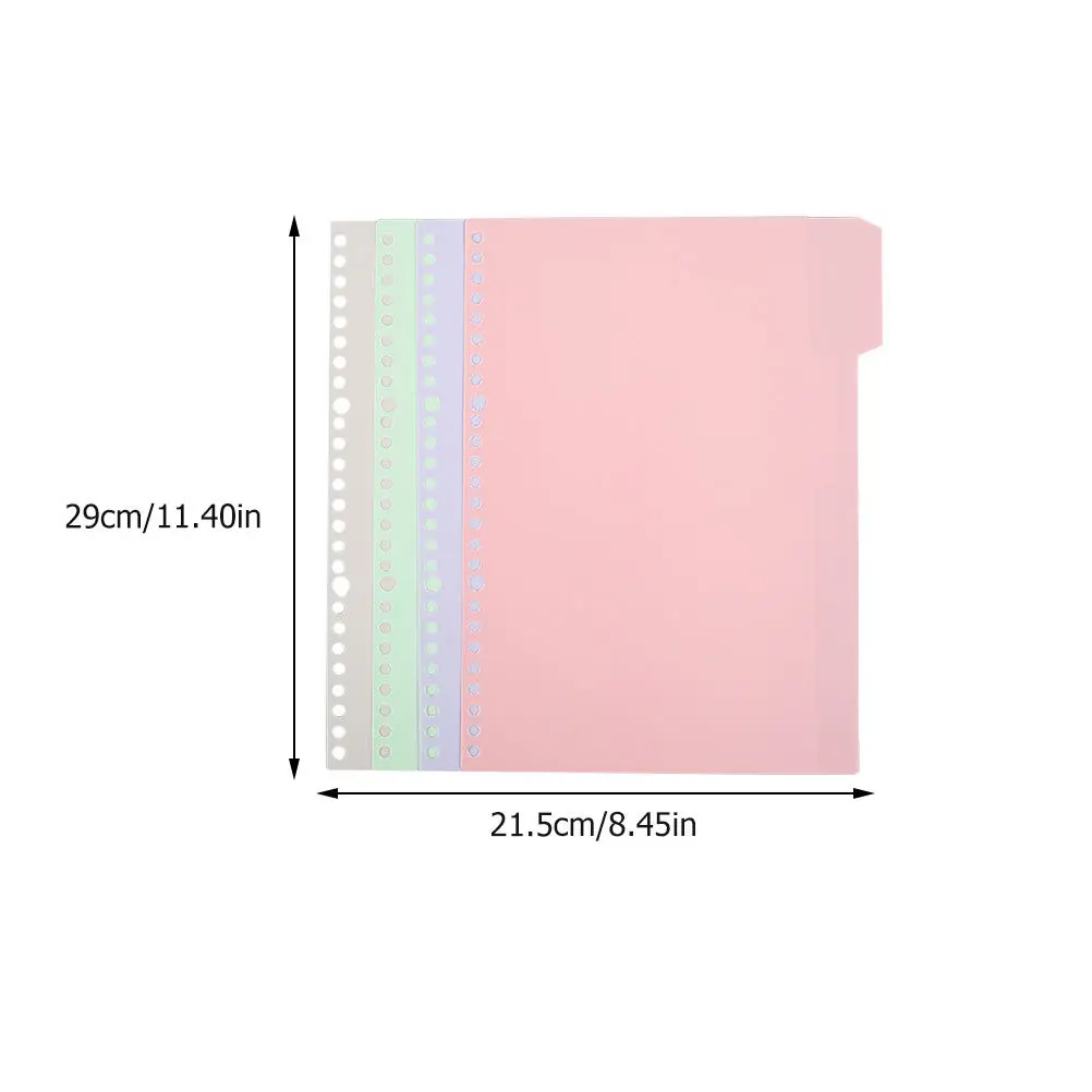 20 قطعة فواصل الفهرس علامات التبويب القابلة للكتابة علامات التبويب الموثق مريحة قابلة للاستبدال فواصل علامات التبويب المهنية لأجهزة الكمبيوتر المحمولة الملفات المخططين #4