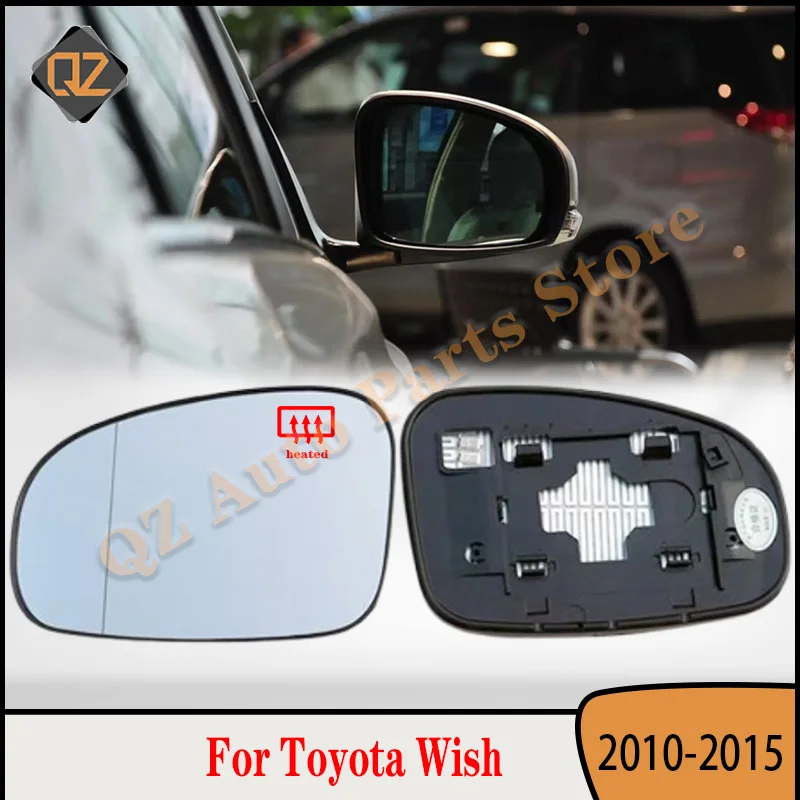 

Для Toyota Wish 2010-2015 двери автомобиля наружное синее боковое зеркало заднего вида светоотражающие стеклянные линзы с подогревом 87961-0P050