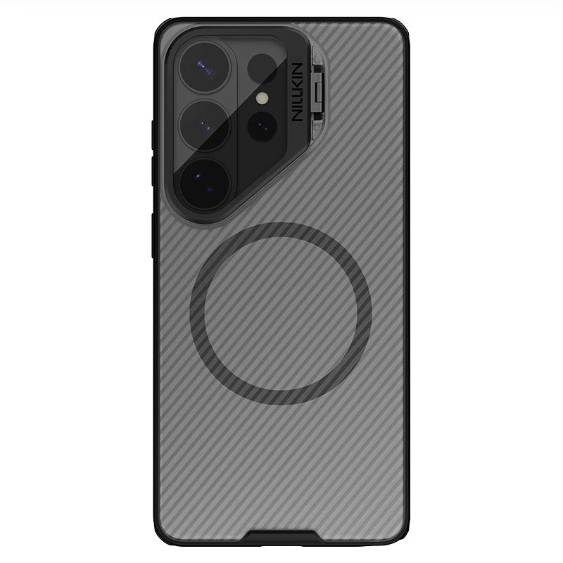 NILLKIN Phone Case For Samsung Galaxy S26 Ultra Camshield Prop Magnetic Cover Transparent Lens Protector Shell Scratch Proof