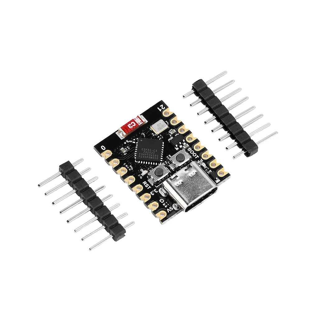 ESP32-C3 Development Board ESP32 SuperMini Wi-Fi Bluetooth ESP32 Development Board 2.4GHz WiFi Dual Cores Microcontroller