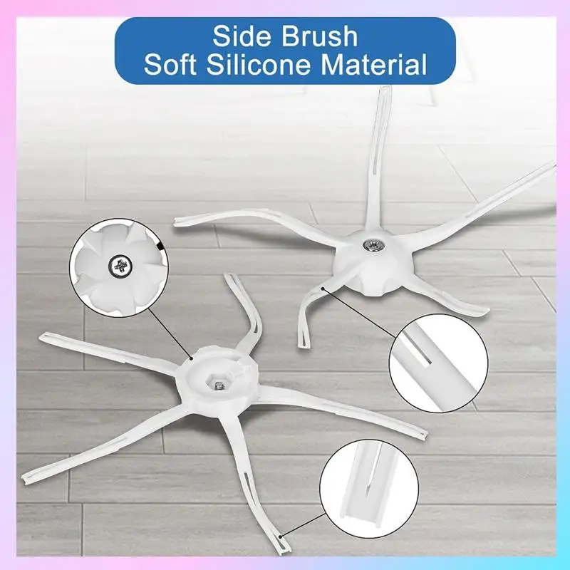 ABRG-ملحقات لقطع غيار Roborock Q7 Max Plus / Q7 Max / Q7 / Q7 Plus، مجموعة فرش مرشحات جهاز آلي لتنظيف الأتربة