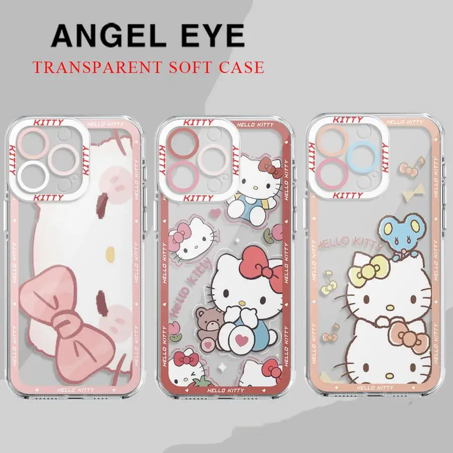 H-Hello Kitty Sanrio Phone Case for Redmi 9 9A 9i 9C 9T 10 2022 10C 10A 12 4G 12C 13C 4G A1 Plus A2 Plus