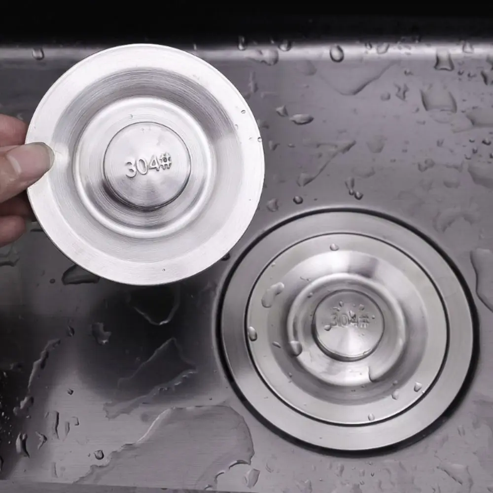 Stainless Steel Sink/Kitchen/Bathroom Drain Cover Cover Sink Strainer Drain Hole Filter Mesh Kitchen Sink Grid Filter Protectio