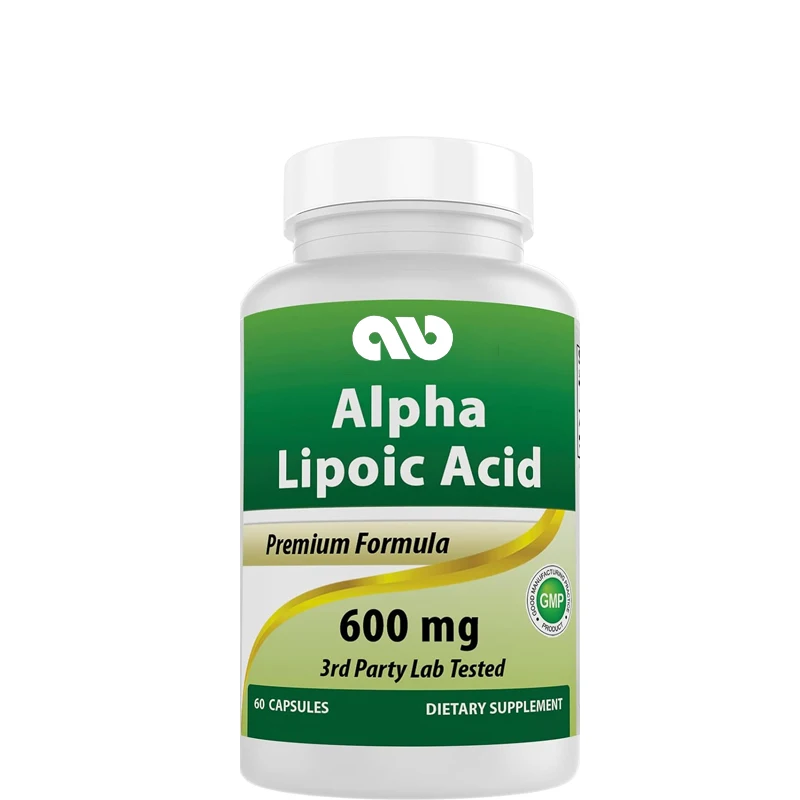 

Alpha Lipoic Acid 600mg 60 capsules - ALA powerful antioxidant