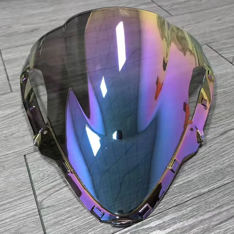 For Kawasaki Ninja 636 ZX-6R 2024 2025 ZX6R Motorcycle Windshield Double Bubble Windscreen Screen Front Wind Deflectors ZX 6R