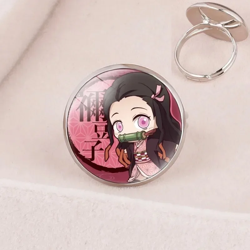 Demon Slayer Cartoon Stud Earrings Anime Figures Kamado Tanjirou Nezuko Hashibira Inosuke Kids Vogue Q Figurals Decoration Gifts