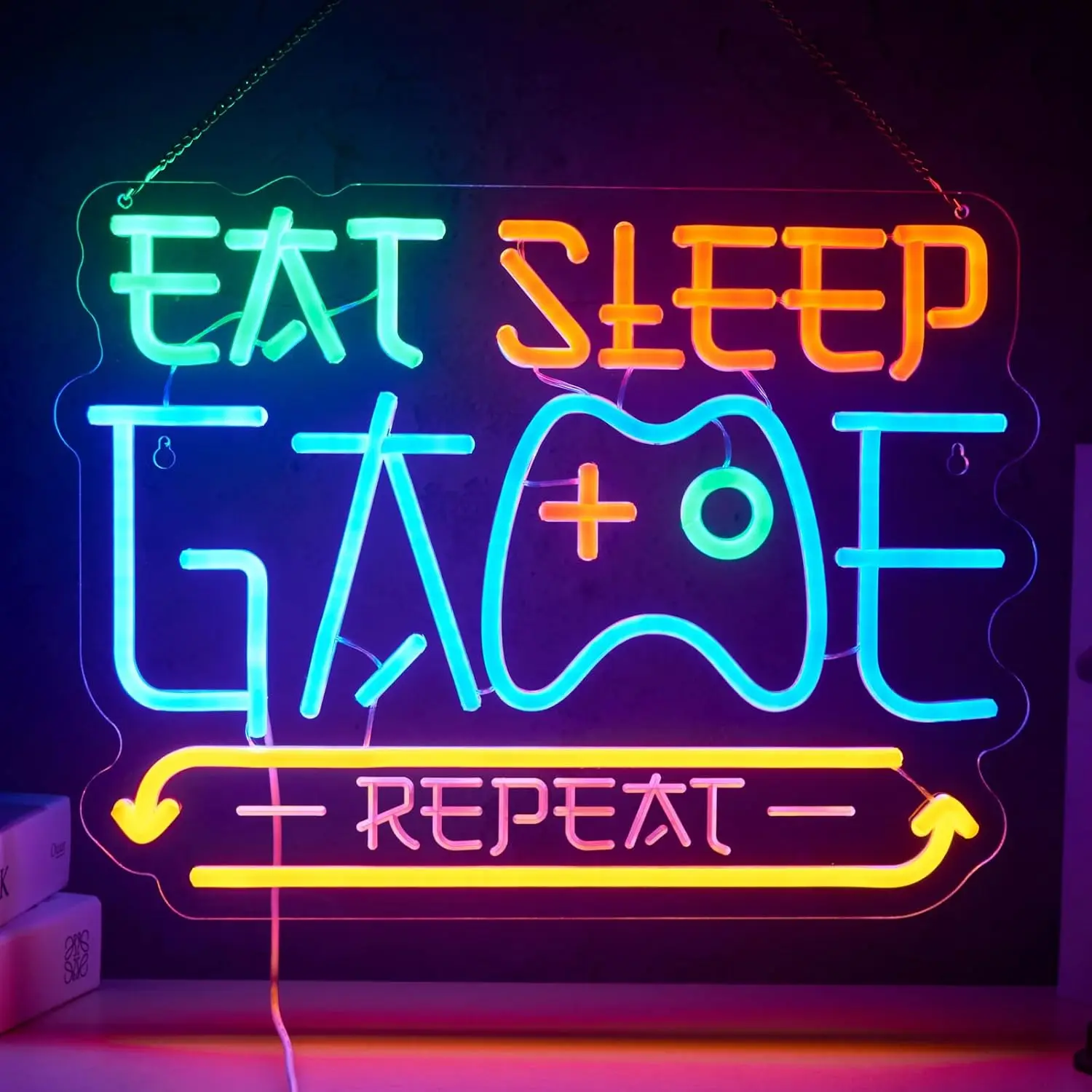 eat-sleep-game-repeat-neon-sign-usb-dimmable-led-light-for-gaming-room-bar-club-dorm-bedroom-decoration-personnalise-gift