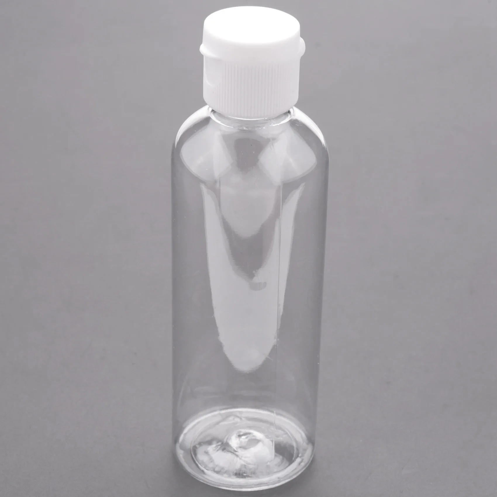 化粧品用プラスチック容器,透明フリップボトル,トラベルシャンプーローション,4x100ml