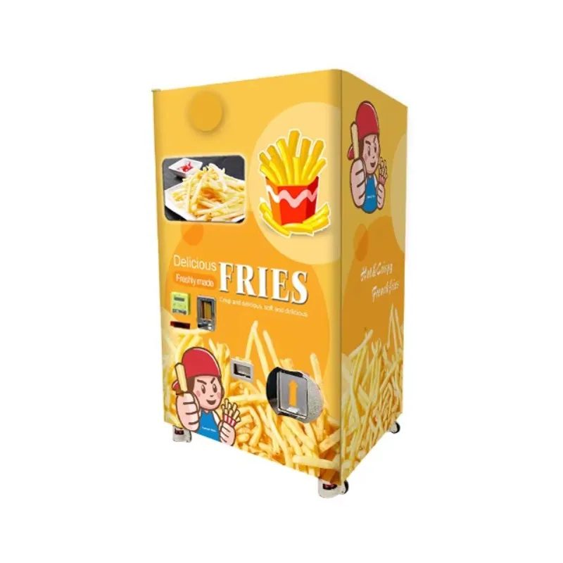 Customize High Quality PA-C8 French Fries Vending Machine Stainless Steel CE NSF 2025 Certified Automatic Gear for Home Use 220V