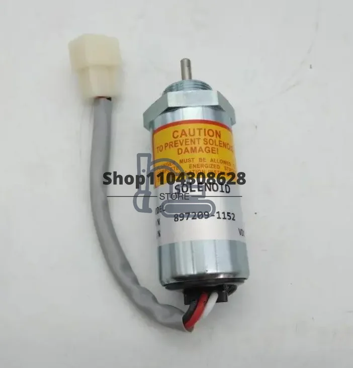 

24V 8-97209115-2 Flameout Device 897209-1152 8972091152 ZX70-3 HD308US SH75-3B 4LE2 Genuine Japan for Isuzu