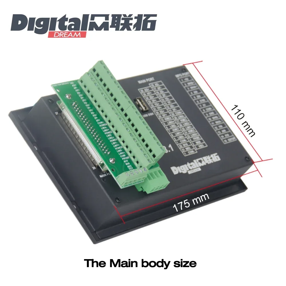 Engraving machine controller CNC offline DDCSV3.1 3 axis 4 axis numerical control system MACH3