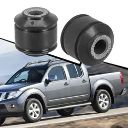 2pcs Car Black Plastic Shock Absorber Bush 56219-5X00A For Nissan Navara D40-2.5TD/DCi Pick Up (05/2005-2015) Plug-and-play