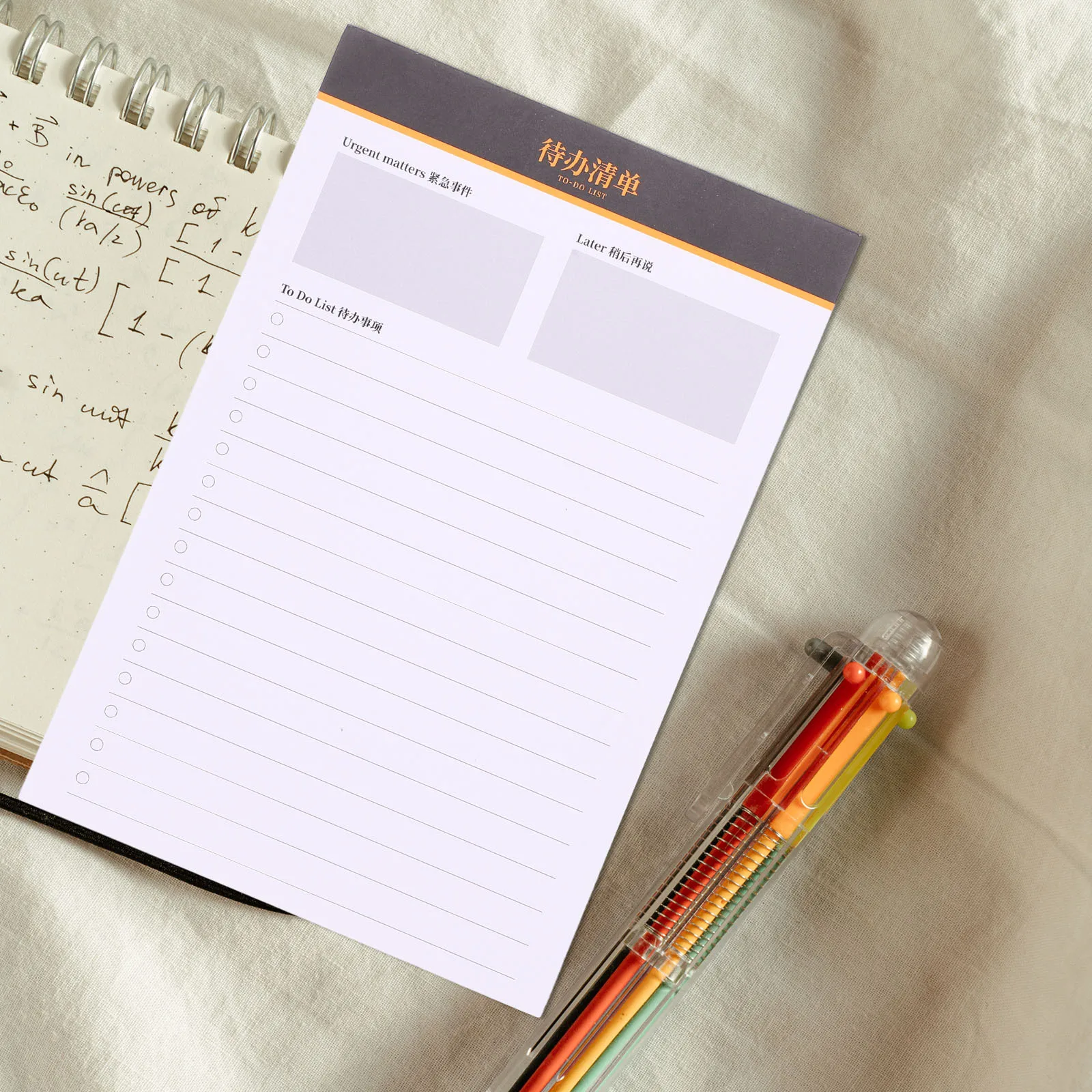 

Tear-Off Daily Planner Notepad With To Do List Schedule Pad For Students Office Workers College Ruled Legal Size