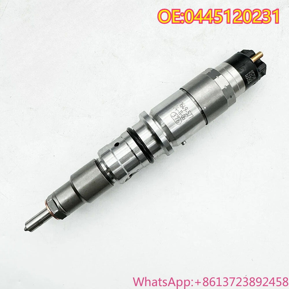 

fuel injector High quality New For 0445120231 Echt PC200-8 6D107 QSB4.5 QSB6.7 jector PC200-8 S6D107