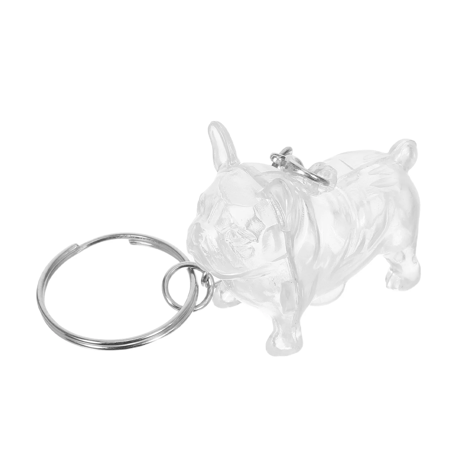 

Pet Hair Keepsake Keychain Dog Shaped Memorial Box Secure Storage Puppy Souvenir Bottle Pet Urn Jewelry Ashes Keepsake