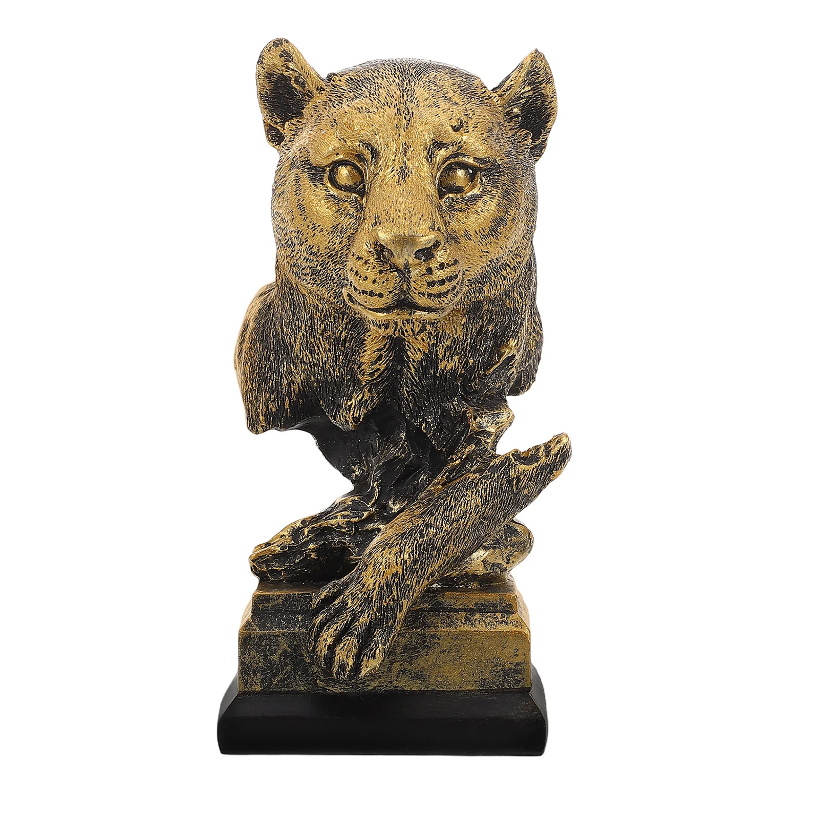 

Leopard Decor Home Decorative Accessories Desktop Decorations Animal Statue Bathroom Ornaments