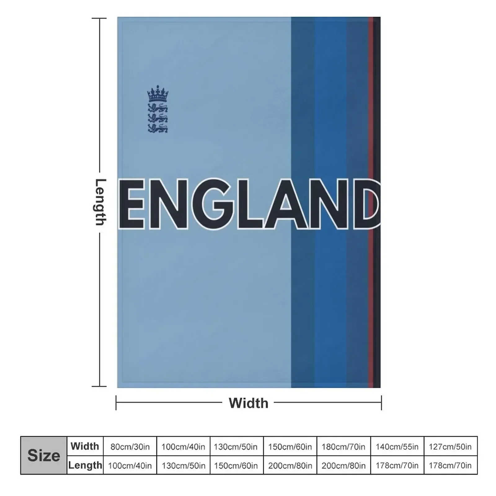 England Cricket Throw Blanket Designers Flannel Luxury Brand Beautifuls Thermals For Travel funny gift Blankets
