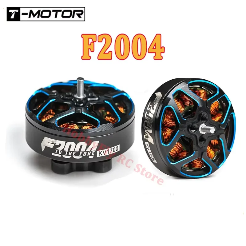 T-Motor F2004 2004 1700KV 6S / 3000KV 4-5S Brushless Motor Long Range 1.5mm Shaft for 3-5 Inch Drone FPV Racing Quadcopter