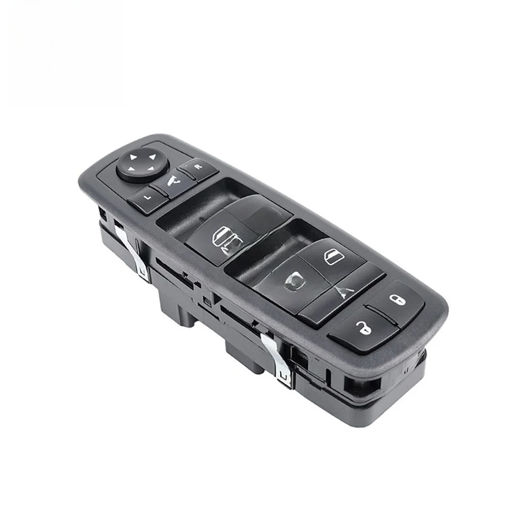 Pour Chrysler, pour Dodge, pour Jeep, 68110867AB, remplacement de l'interrupteur de lève-vitre, ABS noir, 12V, fonction d'ouverture automatique en un seul geste.