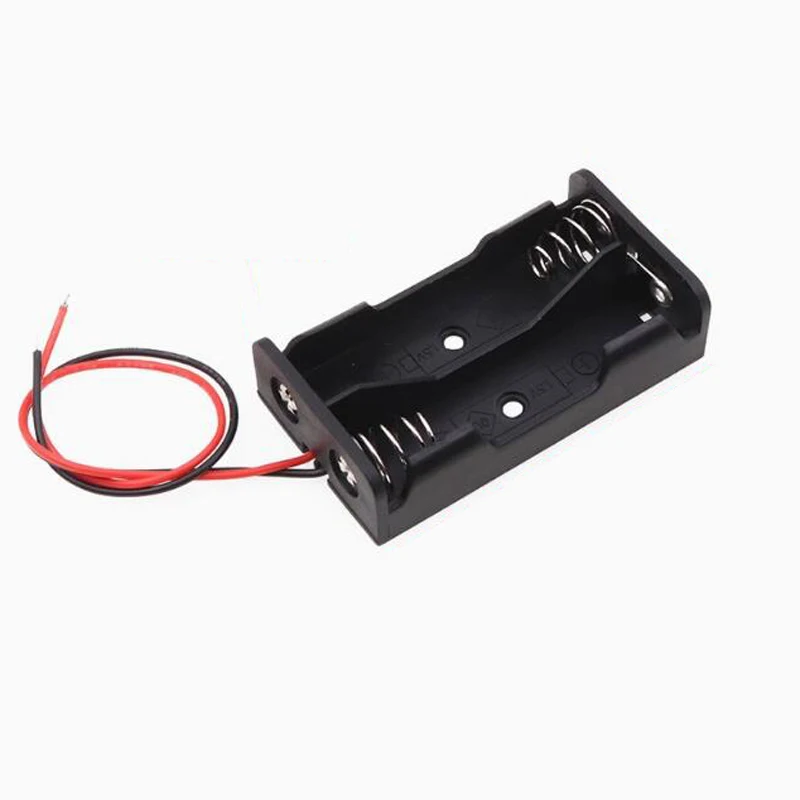 Battery box AA/No.5 battery holder with cover 14500 battery compartment 1/2/3/4/6/8 welding-free series diy battery slot