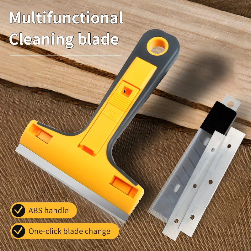 Cleaning Shovel Cutter Portable Cleaning Knife Glass Floor Tiles Scraper Blade Seam Removal Household Kitchen Hand Tool