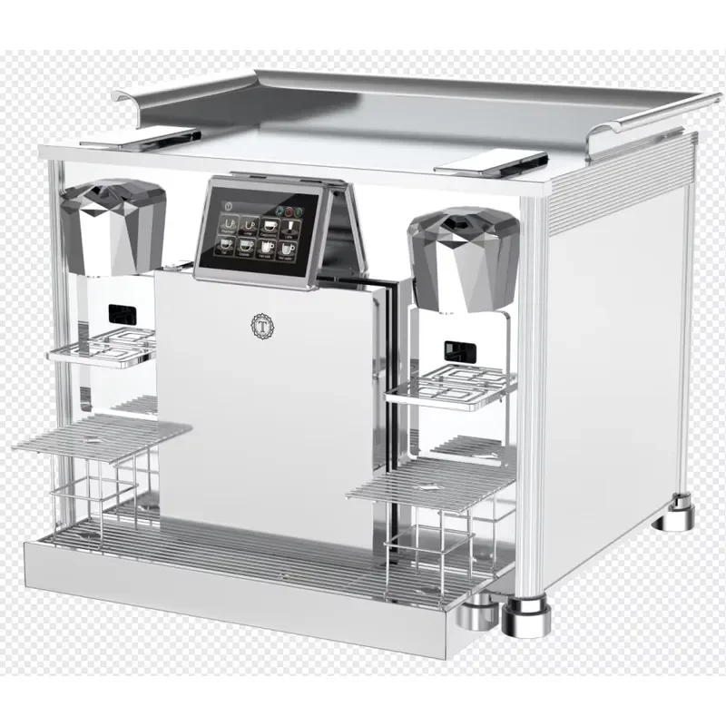 Professional Commercial Espresso Coffee Machine Stainless Steel Body Large Capacity Water Tank For Cafe Restaurant Bar Use