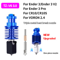 V6 Hotend Kit For Creality Ender 3/Ender 3 PRO/Ender 3 V2/CR10/VORON 2.4/Prusa Hi-End Extruder J-head TZ V6 3.0 Upgrade Hot End
