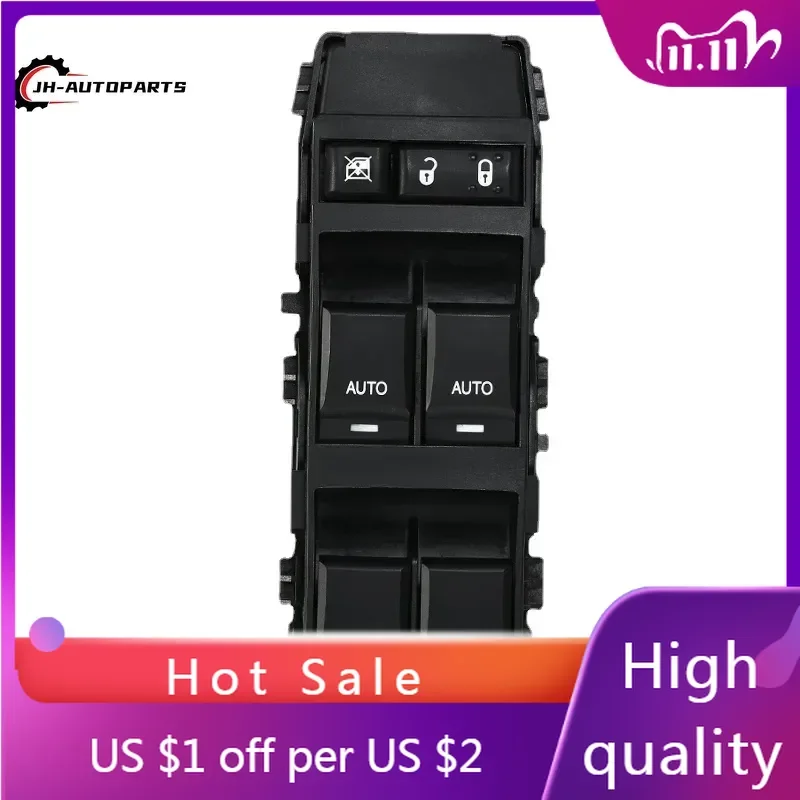 

Car Window Button Electric Power Window Master Switch For 2006-2010 Dodge Charger 4602781AA