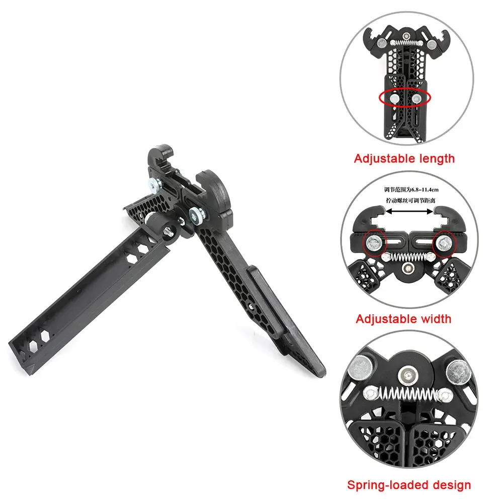 Compound Bow Stand 3 Legs Stabilise Bracket Rack Plastic Bow Hoder Bow Kick Prevents Pulley Wear Archery Shooting Accessories
