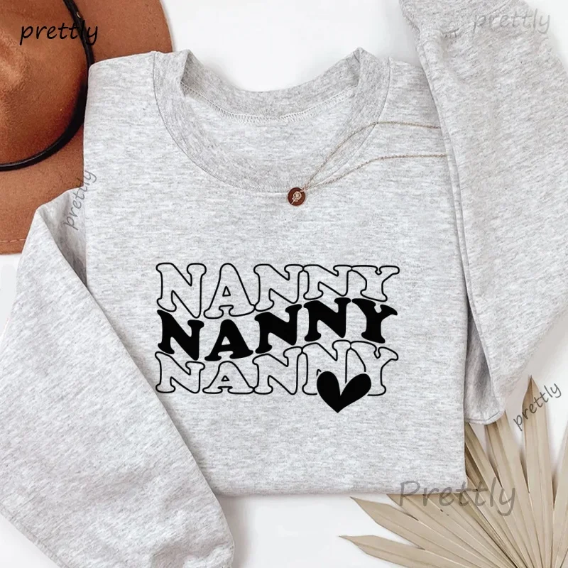 ملابس مربية بدون غطاء للرأس Y2k مصمم هوديس Longs Leeve الخريف المرأة Crewneck الملابس هوديي ملابس امرأة بلايز