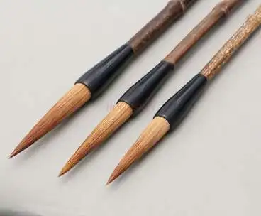 

pure brush 1 PCS Hook line wolf pen writing brush calligraphy Chinese painting line cursive brushwork Hook line four treasures