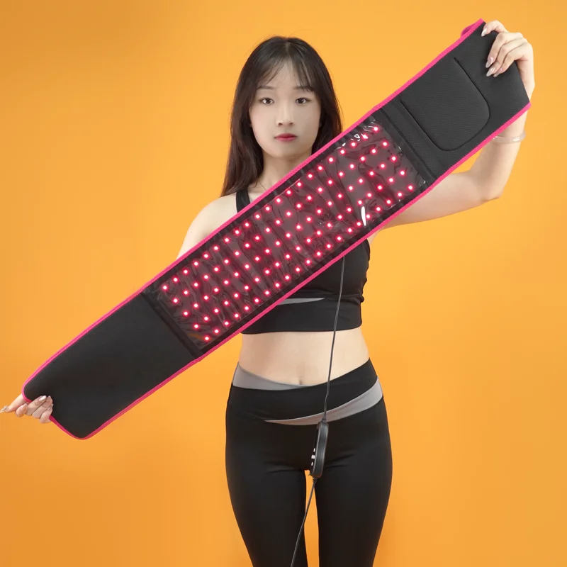 Manufacturer Red Light Therapy Belt Personalized Custom Red Light Therapy Device Belt For Pain Relief