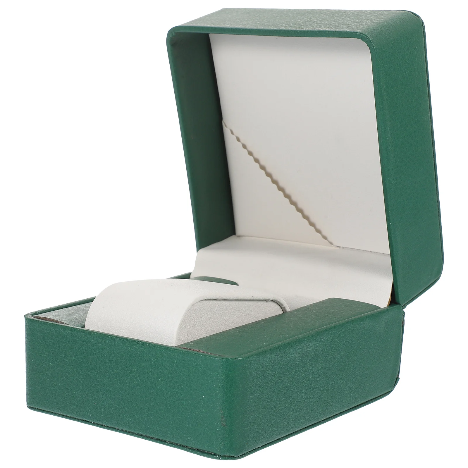 صندوق تخزين ساعات من البولي يوريثان الفاخر، حافظة عرض منظمة واحدة لمعظم الأحجام من إكسسوارات الساعات #5