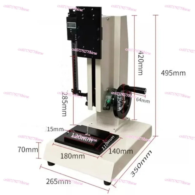 NEW Horizontal Vertical Pointer Digital Display Push Tension Meter Machine Bench Hand Test Stand