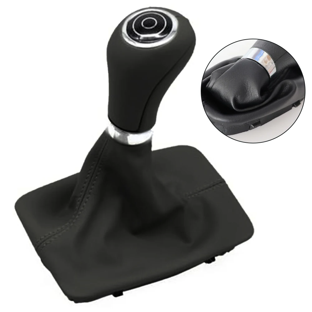 Stylish Leather Shift Boot Cover for Mercedes For Benz C E GLK W204 W207 W212 X204 2007 2011 High End Vehicle Accessory