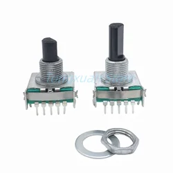 2pcs RS17 Band Rotary Switch 1 Pole 3 4 5 6 7 8 Position Small Household Appliance Conversion Gears Switch 10Pin 15/20MM Shaft
