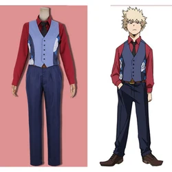 Bakugou Katsuki Cosplay Costumes Halloween Outfit