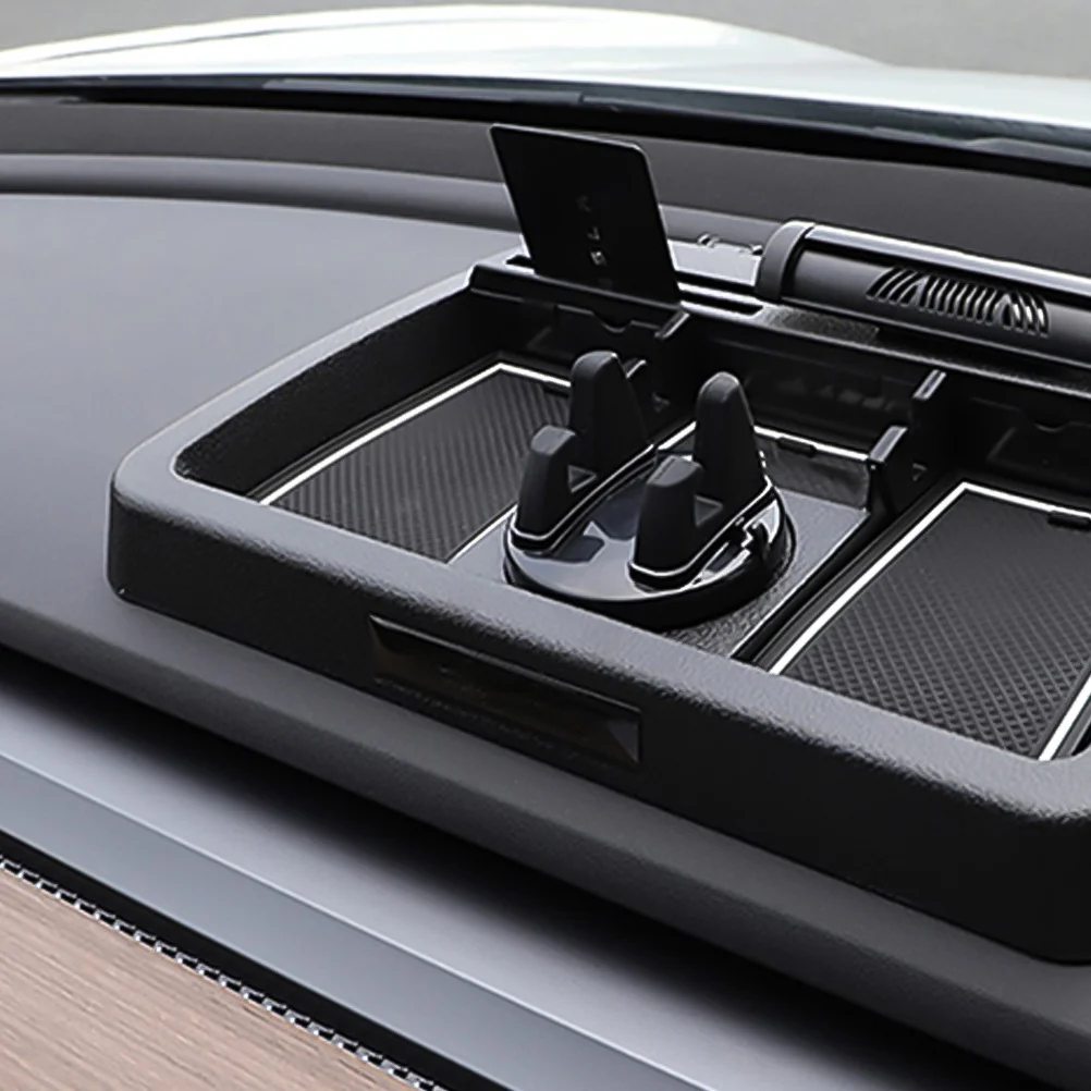 

Phone Holder For Car Phone Holder Abs Dashboard Organizer Multifunctional Organizer Compatible With 3 Dashboard Tray