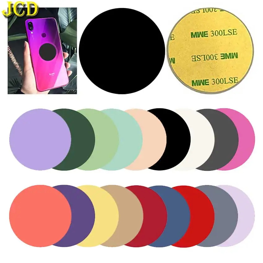 JCD 1pcs 38mm Colour Circular Metal Plate Disk Iron Sheet For Magnet Mobile Phone Holder For Magnetic Car Phone Stand Holde