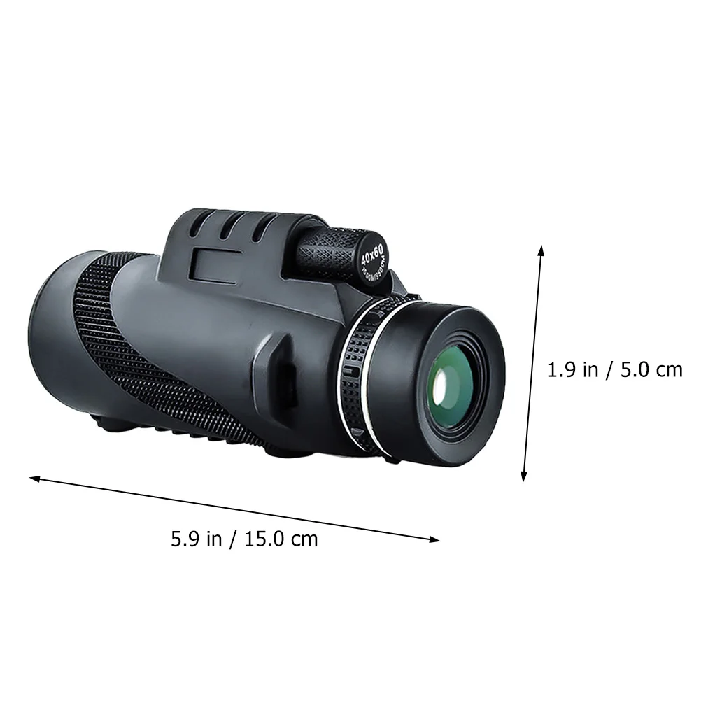 

Monocular Telescope 40X60 Spotting Telescopes High Definition Bird Watching Camping Small Pocket Compatible Phone Long Distance