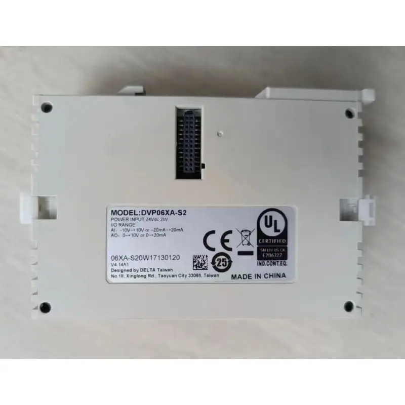 Second-hand DVP06XA-S2 PLC Module Tested OK