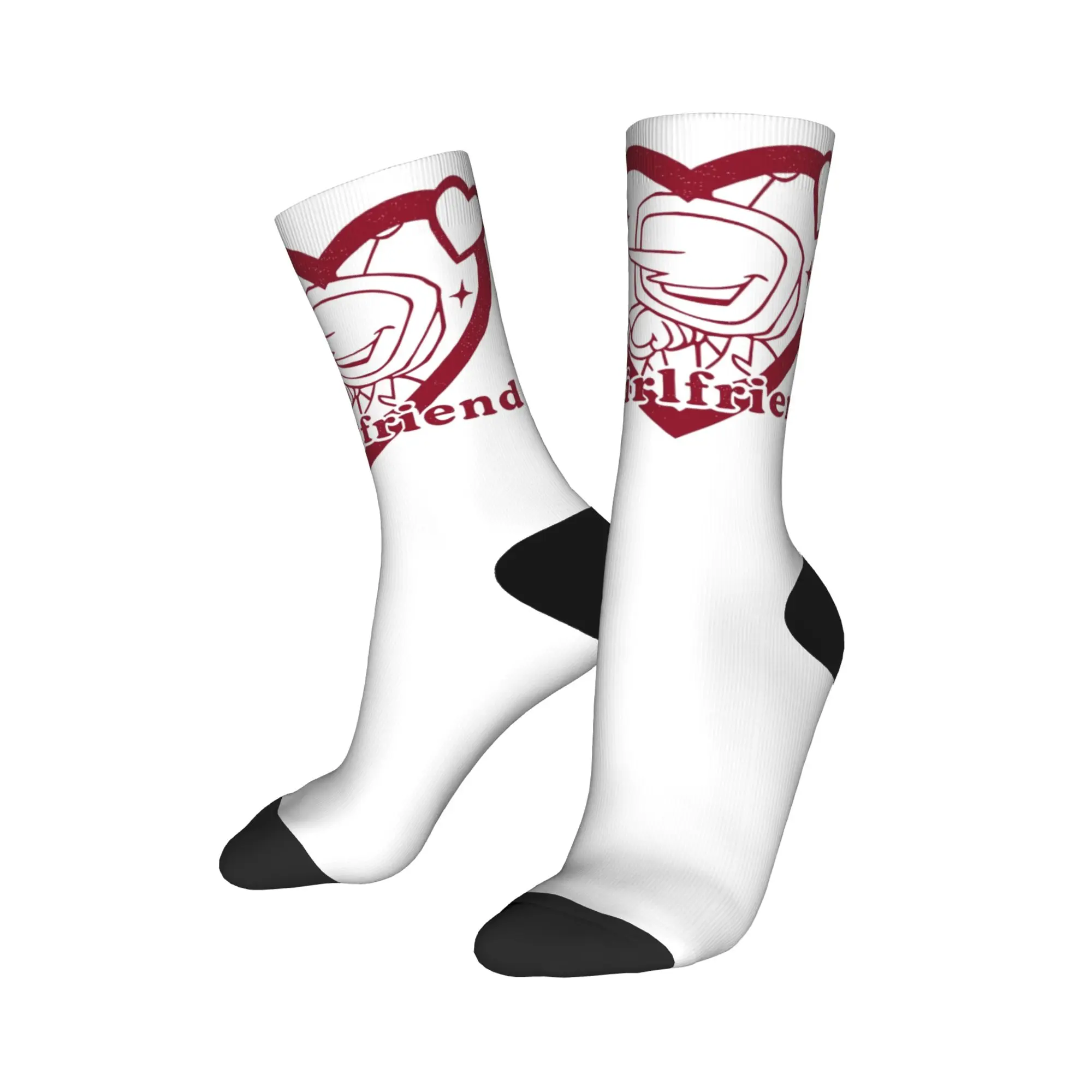 Ich liebe meine Freundin Mr. Tenna Socken Männer Frauen Happy Deltarune Socken Neuheit Frühling Sommer Herbst Winter Mittelrohr Socken Geschenke