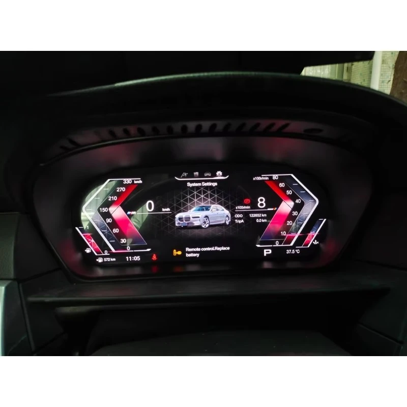 LCD Dashboard Instrument Car Digital Cluster for E81 E82 E87 E88 E60 E61 X1 E84 X3 E83 X5 E70 Speedometer Virtual Cockpit
