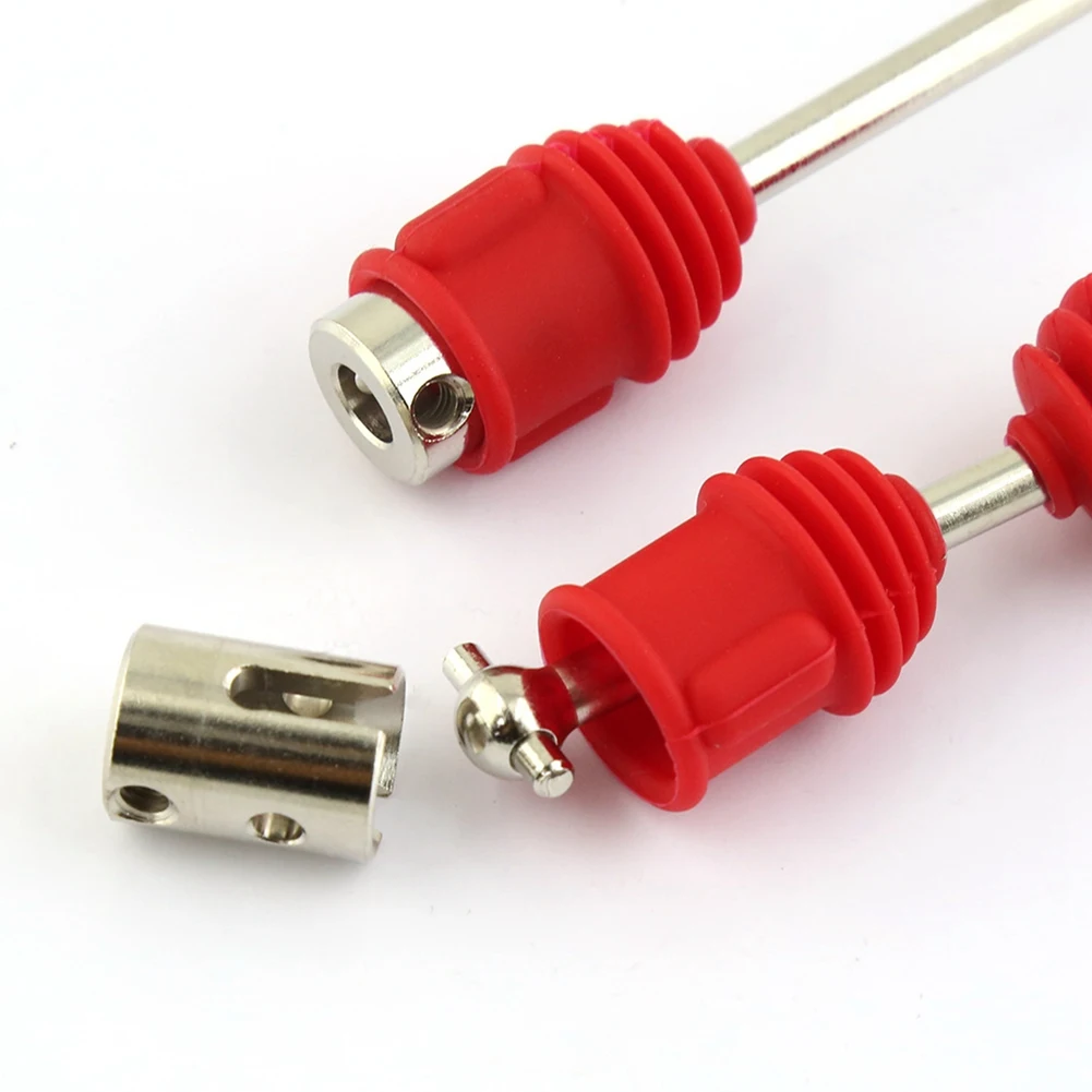 أعمدة محرك مركزية معدنية من الفولاذ A60I CVD 8655R مع أحذية غبار لـ 1/10 Traxxas E-Revo Erevo 2.0 ملحقات أجزاء ترقيات، 3