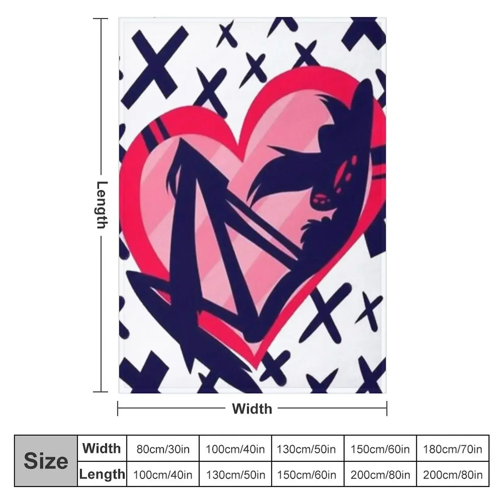 angel dust love heart Throw Blanket Thermals For Travel Luxury Throw Bed Beautifuls For Sofa Thin Cute Blankets