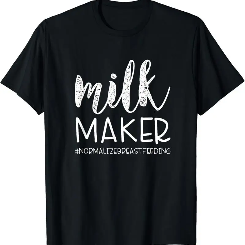 Crunchy Mom T Shirt Normalize Breastfeeding Awareness Milk