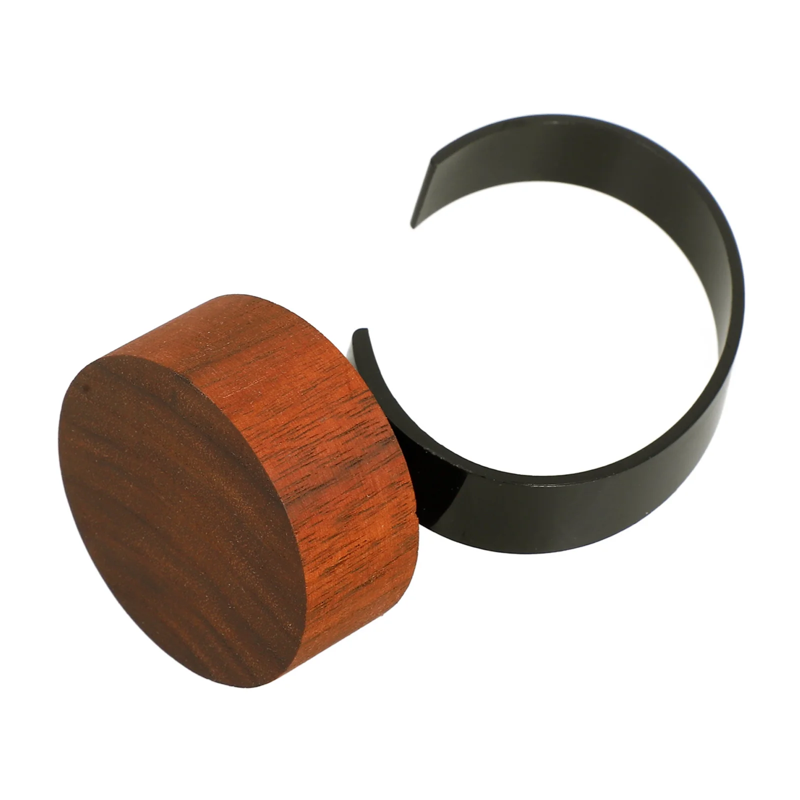 

Watch Display Stand Black Walnut Wood -Shaped Ring For Watch Bracelet Holder Minimalist Jewelry Organizer Case Retail Home