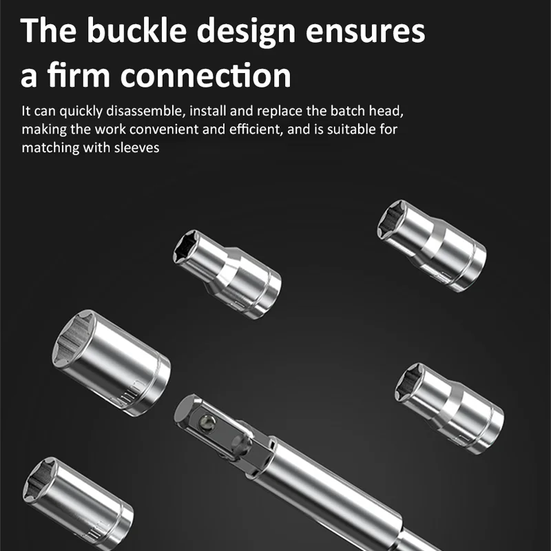 15PCS Screwdriver Bit Set 15 in 1 CR-V Screwdriver Precision Hexagonal Magnetic Screwdriver Head Drills Sockets Car Repair Tools