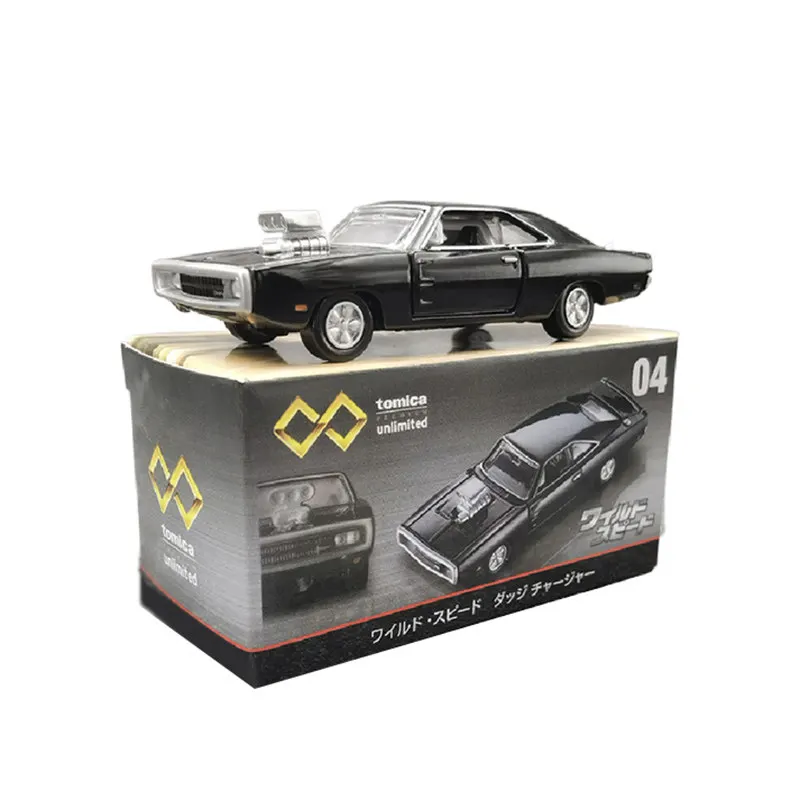 Tomica Alloy Car For Collector Simulation Holiday Gifts Unlimited Movie Edition 02 Ford Mustang 04 Dodge Challenger 05 Conan 01