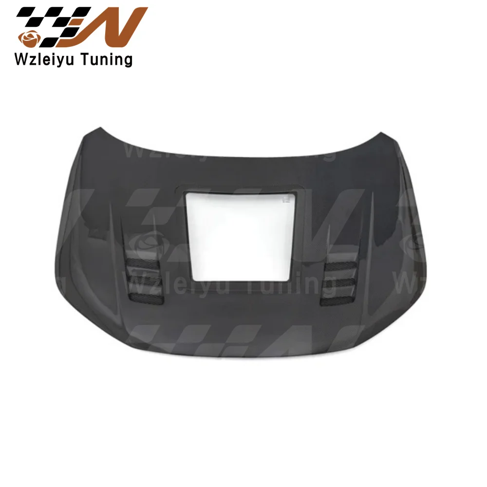 New Style Carbon Fiber Front Hood Bonnet Fit For Honda Civic 11th Sedan Generation High Quality Fitment